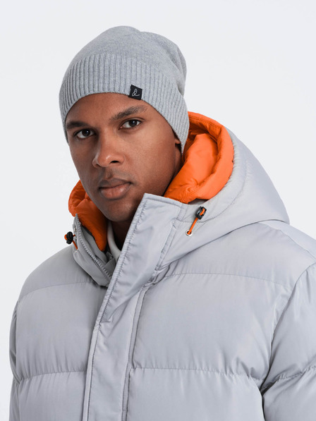 Ombre Clothing Muška pamučna pletena zimska kapa Ombre Clothing