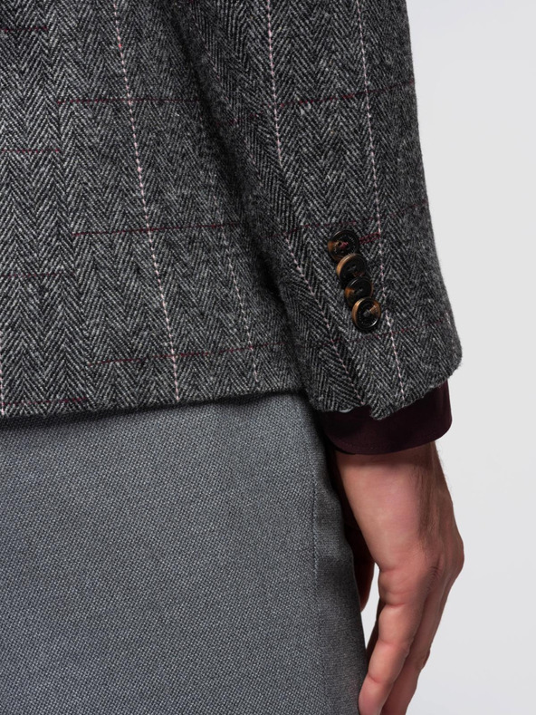 Ombre Clothing Elegantna muška strukturirana pletena jakna Ombre Clothing