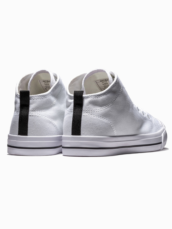 Ombre Clothing Bijele muške tenisice Ombre Clothing