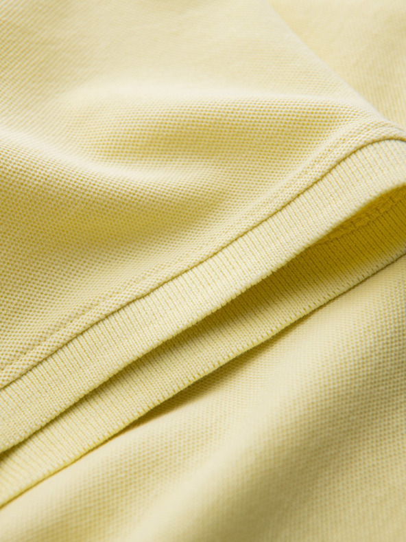 Ombre Clothing Žuta muška osnovna polo majica Ombre Clothing