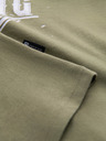 Ombre Clothing Zelena muška majica s printom Ombre Clothing