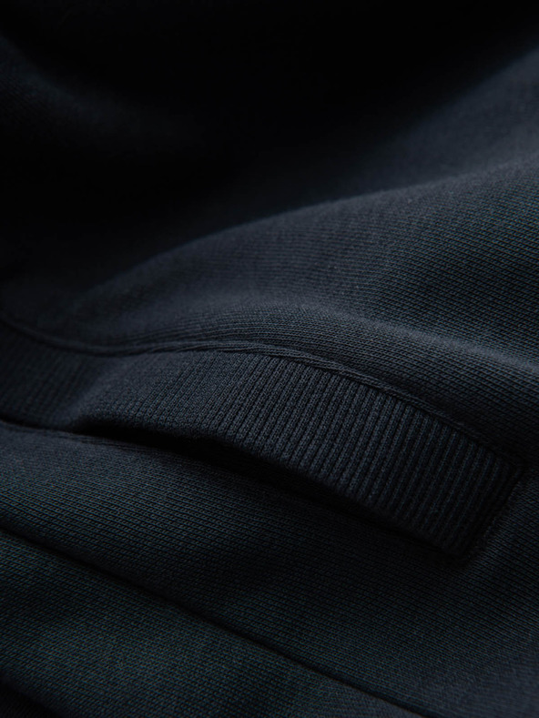 Ombre Clothing Crne muške osnovne trenirke Ombre Clothing