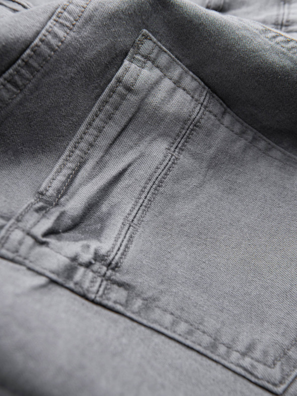 Ombre Clothing Siva Ombre odjeća, muške traper kratke hlače