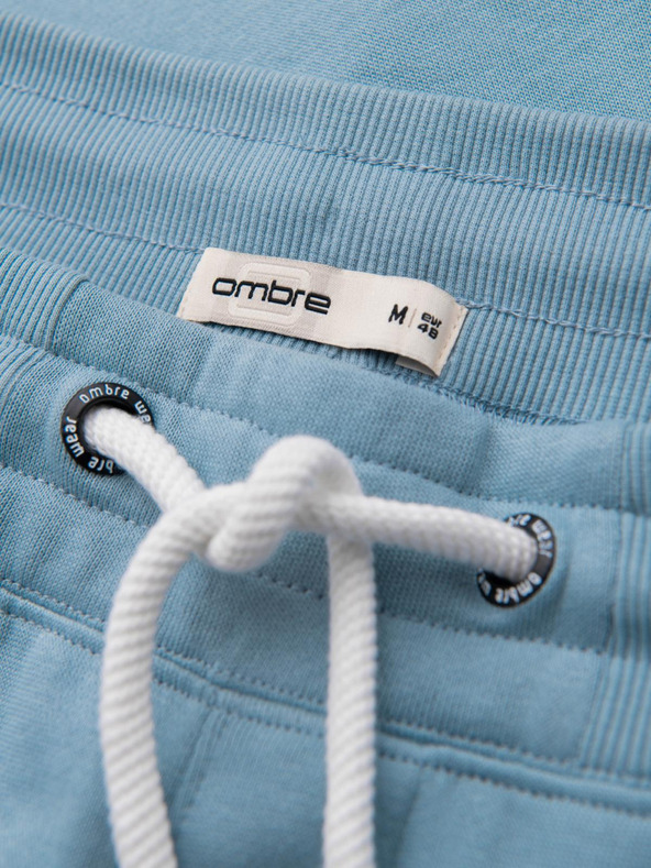 Ombre Clothing Plave muške trenirke Ombre Clothing