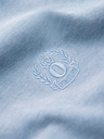 Ombre Clothing Svijetloplava muška tigrasta polo majica Ombre Clothing