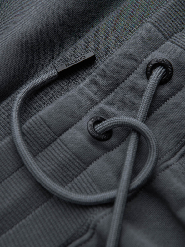 Ombre Clothing Sive muške osnovne trenirke Ombre Clothing