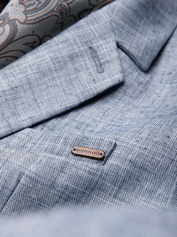 Ombre Clothing Svijetloplava muška jakna Ombre Clothing