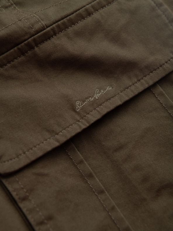 Ombre Clothing |Zelene muške kargo kratke hlače Ombre Clothing