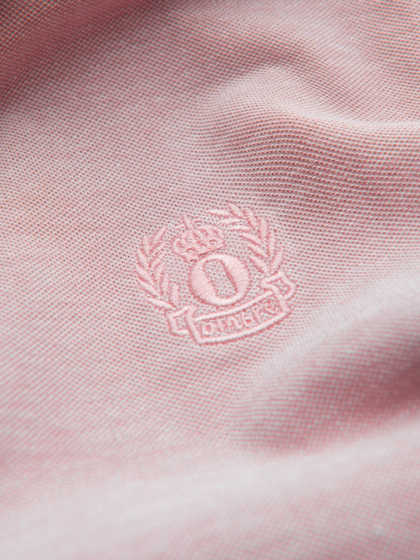 Ombre Clothing Melanżowa koszulka muška polo majica s ovratnikom Ombre Clothing