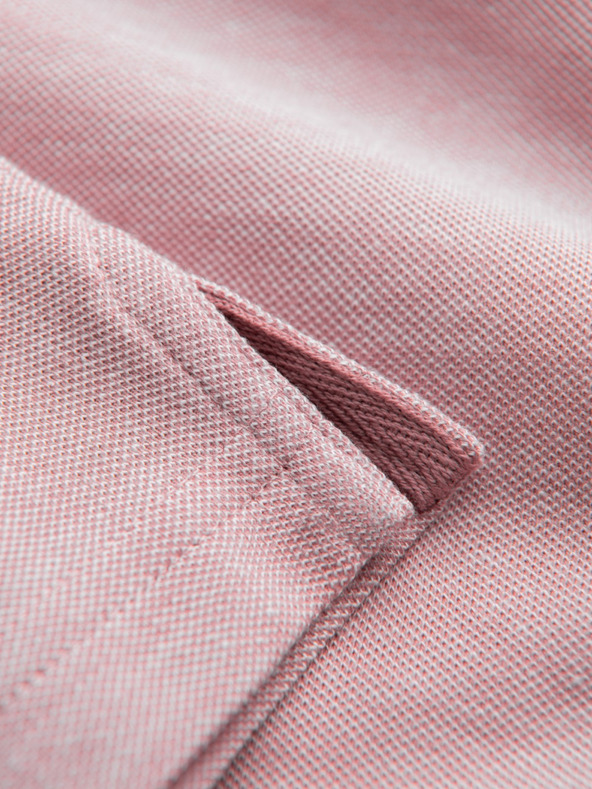 Ombre Clothing Melanżowa koszulka muška polo majica s ovratnikom Ombre Clothing