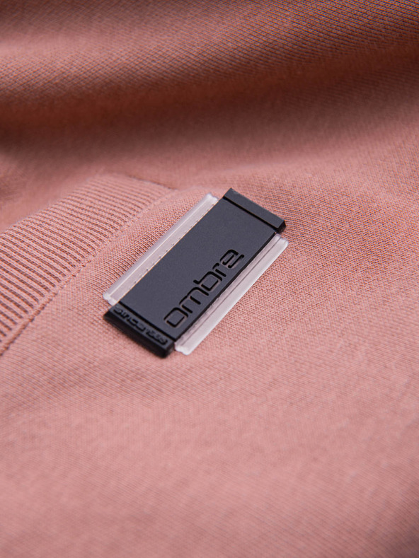 Ombre Clothing Ružičasta muška osnovna trenirka Ombre Clothing