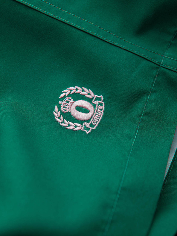 Ombre Clothing Zeleni muški rebrasti kupaći kostimi Ombre odjeća