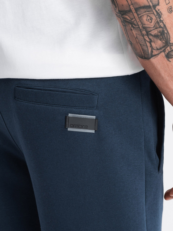 Ombre Clothing Tamnoplava muška osnovna trenirka Ombre Clothing