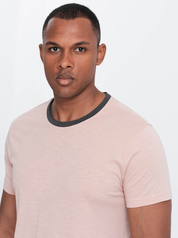 Ombre Clothing Ombre Clothing ružičasta muška majica