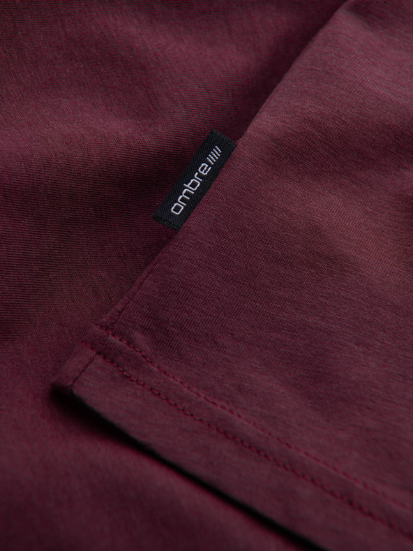 Ombre Clothing Muška klasična pamučna majica kratkih rukava BASIC Ombre odjeća