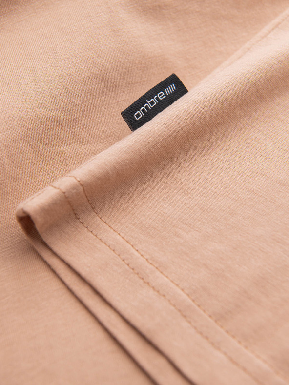 Ombre Clothing Muška klasična pamučna majica kratkih rukava BASIC Ombre odjeća