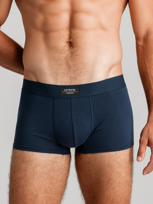 Ombre Clothing Obične muške bokserice BASIC s elastinom Ombre Clothing