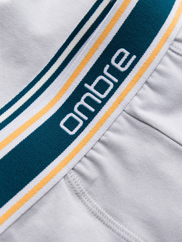 Ombre Clothing Klasične muške bokserice s ukrasnom gumicom u struku Ombre Clothing
