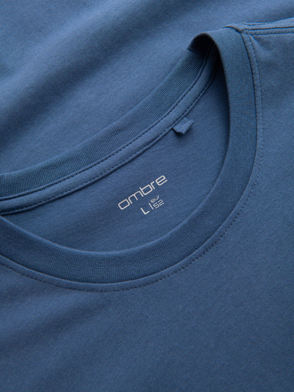 Ombre Clothing Muška pamučna majica s Ombre Streetstyle džepnim printom Ombre Clothing