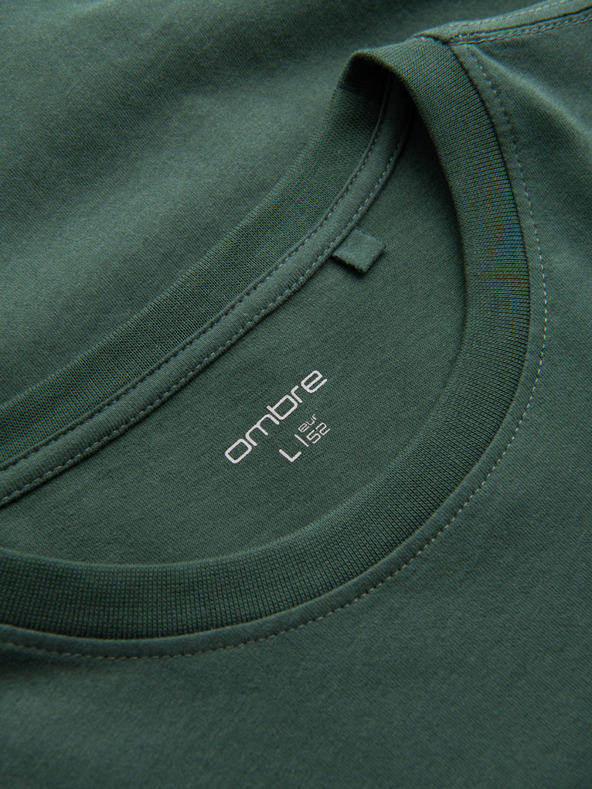 Ombre Clothing Muška pamučna majica s Ombre Streetstyle džepnim printom Ombre Clothing