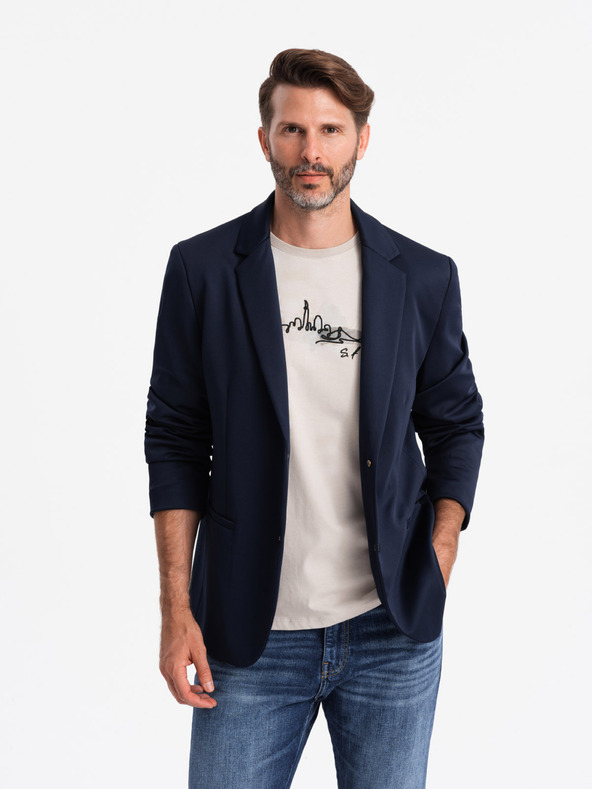 Ombre Clothing Muška jakna s podstavom koja se može skinuti i kapuljačom Ombre Clothing