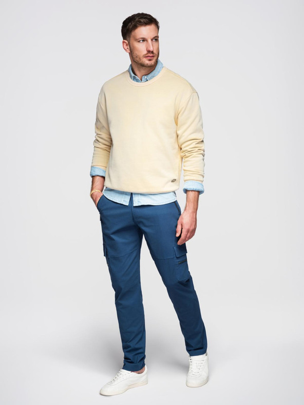 Ombre Clothing Muške hlače Ombre Clothing STRAIGHT LEG CARGO V1 OM-PACG-0204