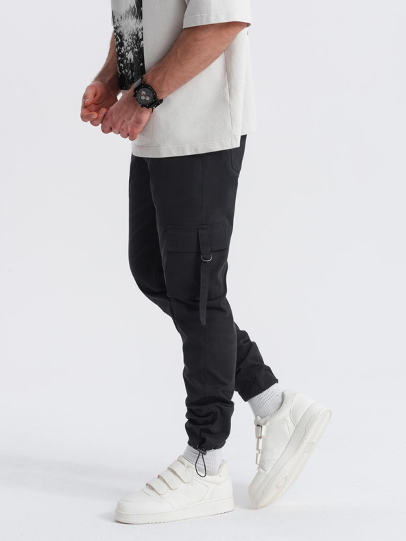 Ombre Clothing Muške hlače Ombre Odjeća STRAIGHT LEG CARGO V4 OM-PACG-0197