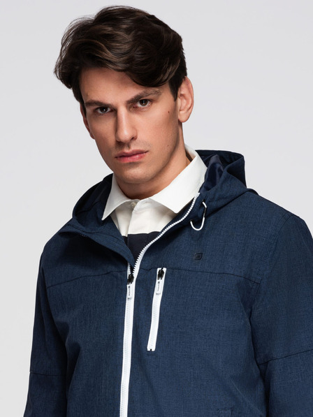 Ombre Clothing Muška lagana sportska jakna s podstavom od flisa Ombre Clothing