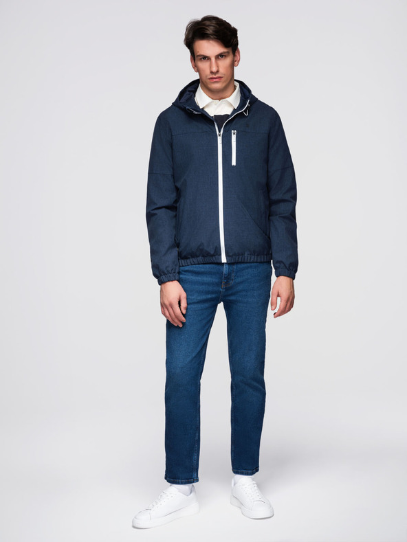 Ombre Clothing Muška lagana sportska jakna s podstavom od flisa Ombre Clothing