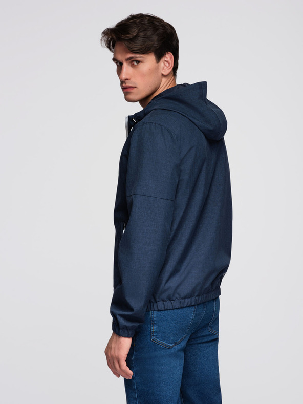 Ombre Clothing Muška lagana sportska jakna s podstavom od flisa Ombre Clothing