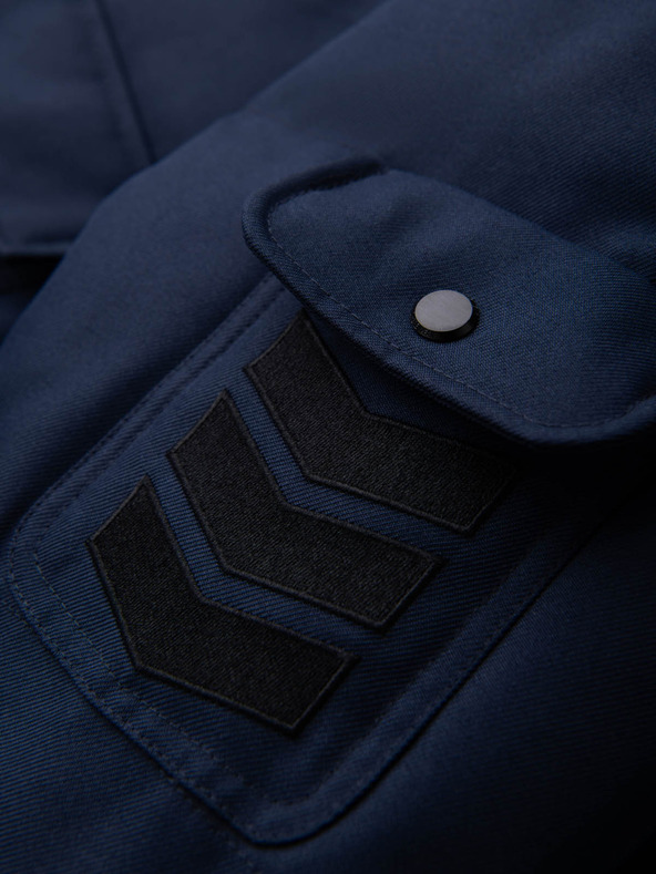 Ombre Clothing Ombre Clothing muška parka jakna s dugom kapuljačom