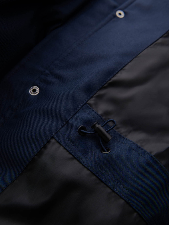 Ombre Clothing Ombre Clothing muška parka jakna s dugom kapuljačom