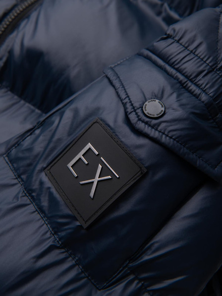 Ombre Clothing Muška topla jakna s rebrastim rubovima Ombre Clothing