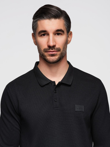 Ombre Clothing Ombre Clothing Muška polo majica dugih rukava