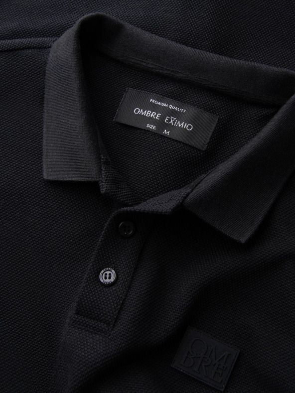 Ombre Clothing Ombre Clothing Muška polo majica dugih rukava