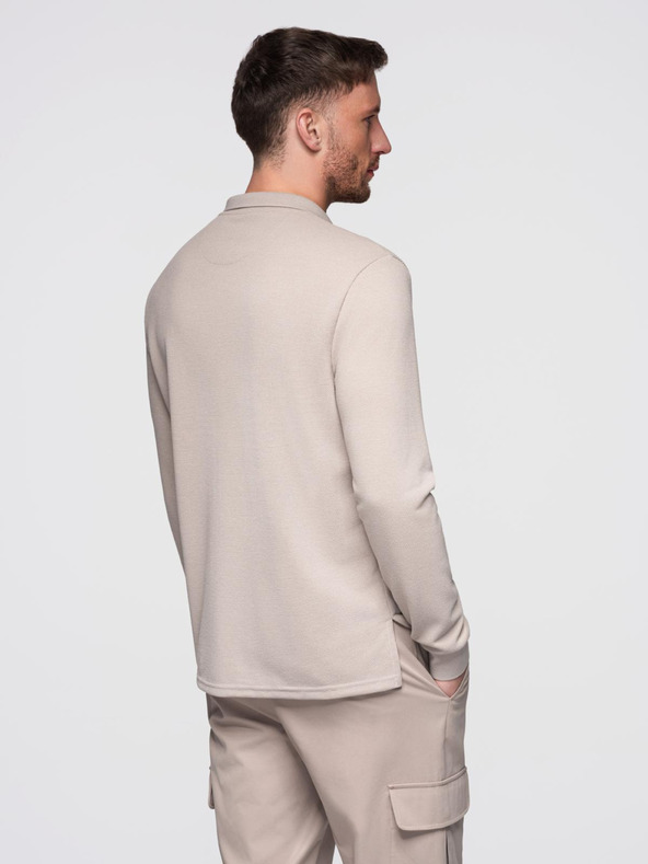 Ombre Clothing Ombre Clothing Muška polo majica dugih rukava