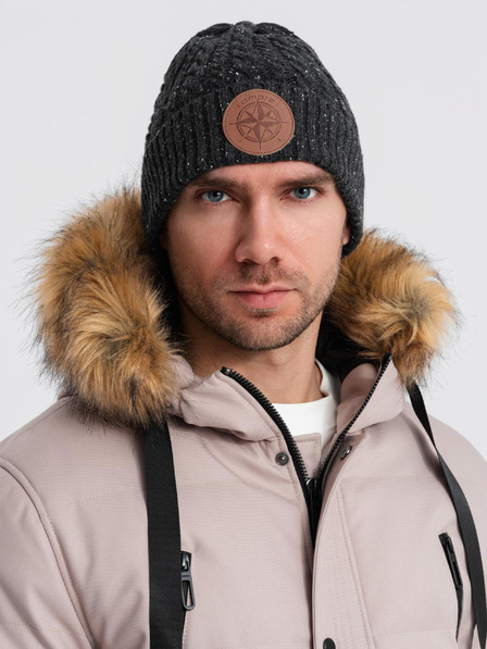 Ombre Clothing Muška kapa s okruglom krpom Ombre Clothing