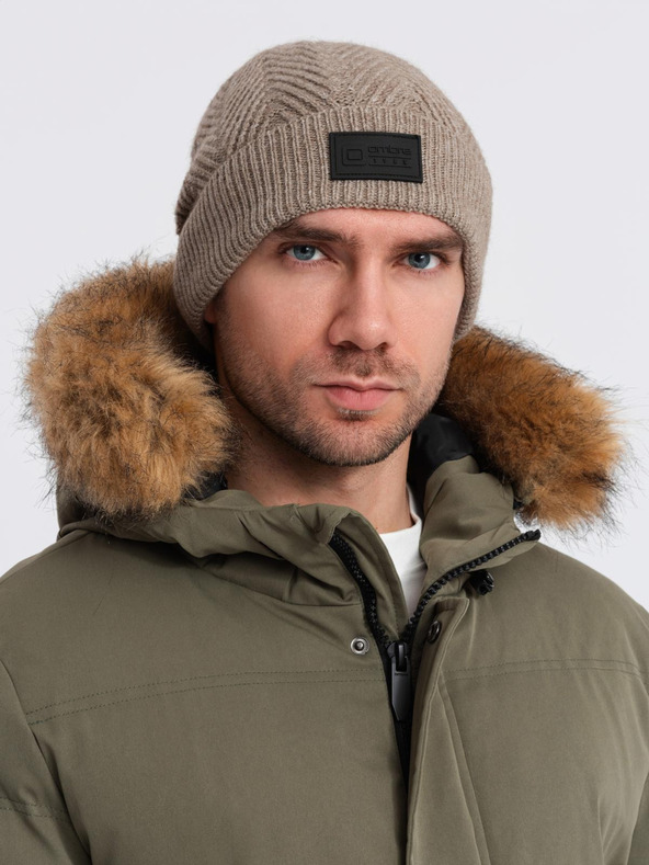 Ombre Clothing Muška pletena kapa Ombre Clothing