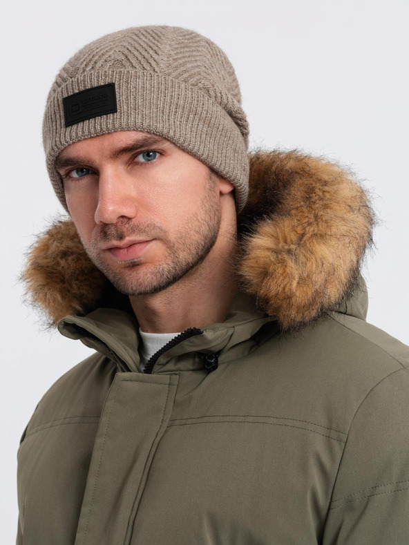 Ombre Clothing Muška pletena kapa Ombre Clothing