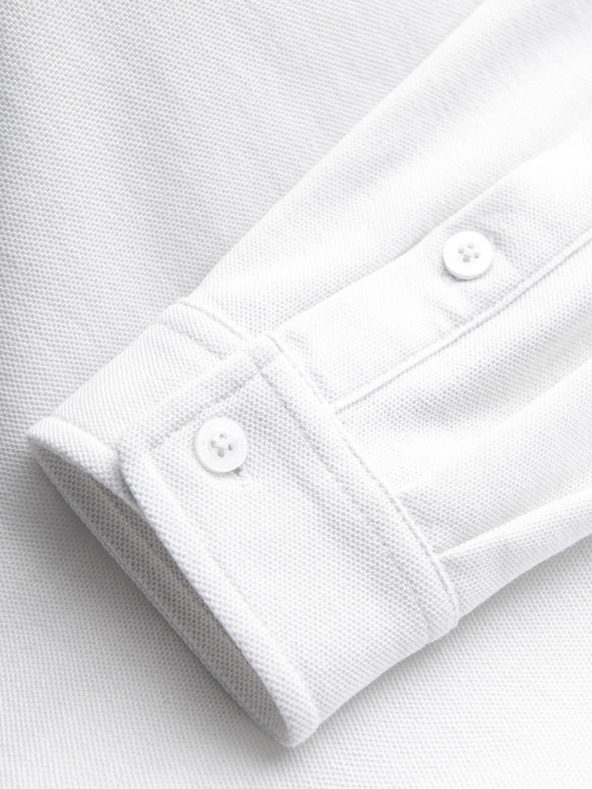 Ombre Clothing Ombre Clothing Muška pletena uska košulja dugih rukava