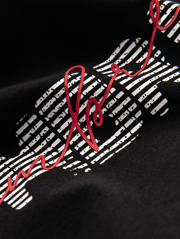 Ombre Clothing Muška pamučna majica s finim vezom Ombre Clothing