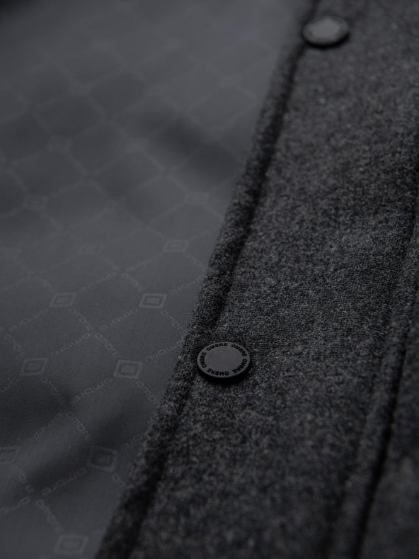 Ombre Clothing Ombre Clothing muška lagana jakna s mrežastom podstavom i kapuljačom