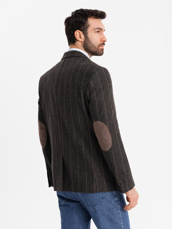 Ombre Clothing Elegantna muška strukturirana pletena jakna Ombre Clothing