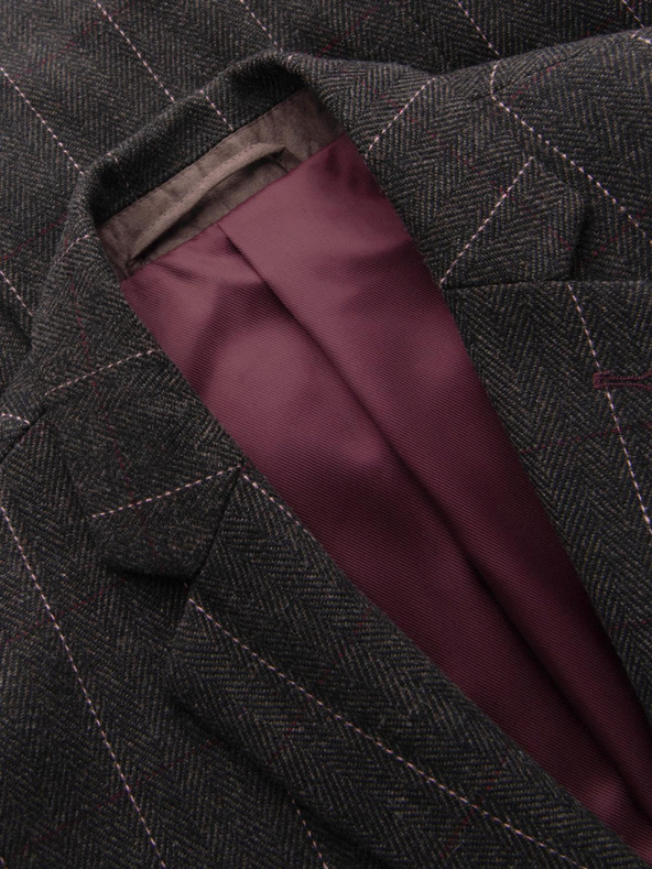 Ombre Clothing Elegantna muška strukturirana pletena jakna Ombre Clothing