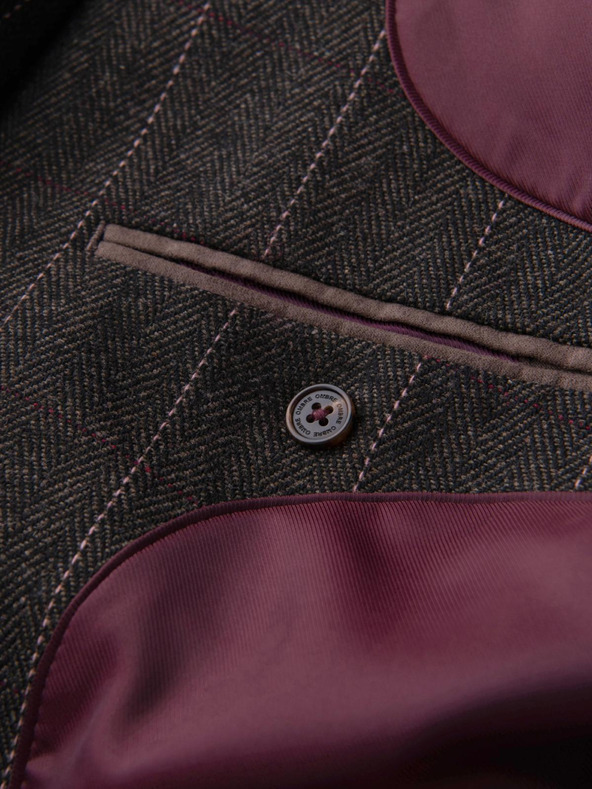 Ombre Clothing Elegantna muška strukturirana pletena jakna Ombre Clothing