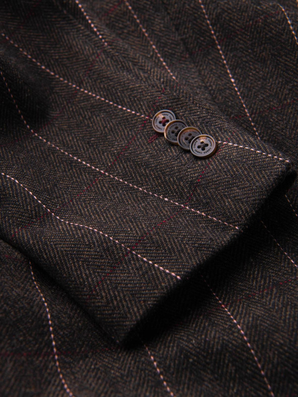 Ombre Clothing Elegantna muška strukturirana pletena jakna Ombre Clothing