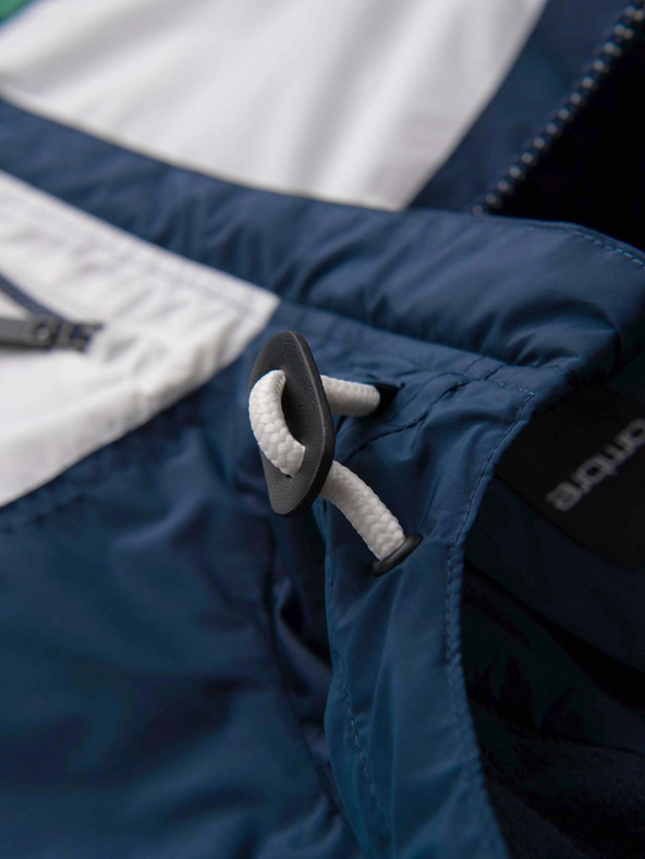 Ombre Clothing Muška svijetla sportska jakna s flisom zelena Ombre odjeća