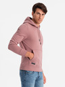 Ombre Clothing Muška pamučna hoodie dukserica BASIC s džepom Ombre Clothing