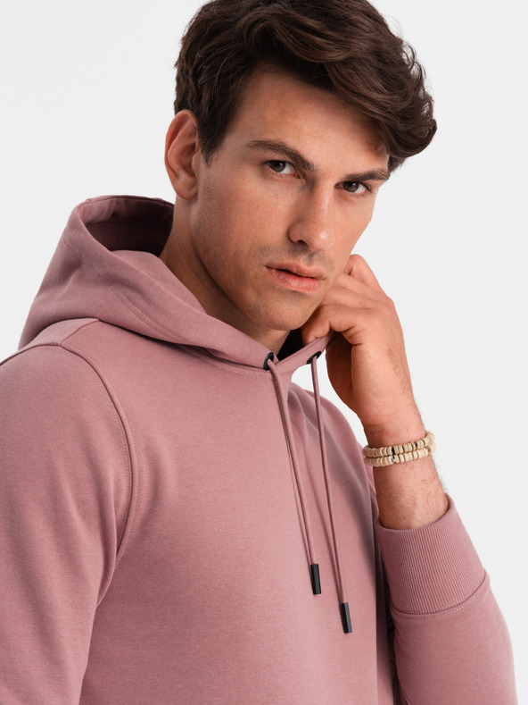 Ombre Clothing Muška pamučna hoodie dukserica BASIC s džepom Ombre Clothing