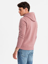 Ombre Clothing Muška pamučna hoodie dukserica BASIC s džepom Ombre Clothing